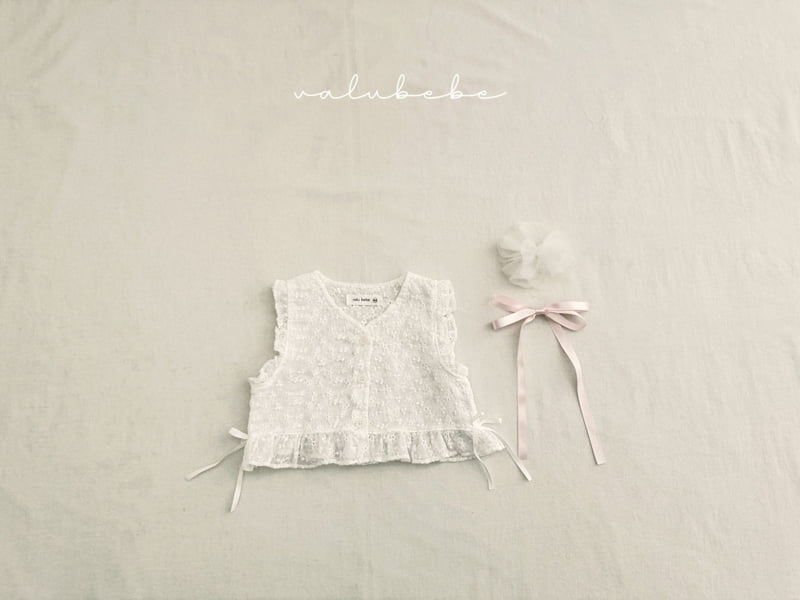 Valu Bebe - Korean Baby Fashion - #babyoutfit - Kids Lace Vest - 4