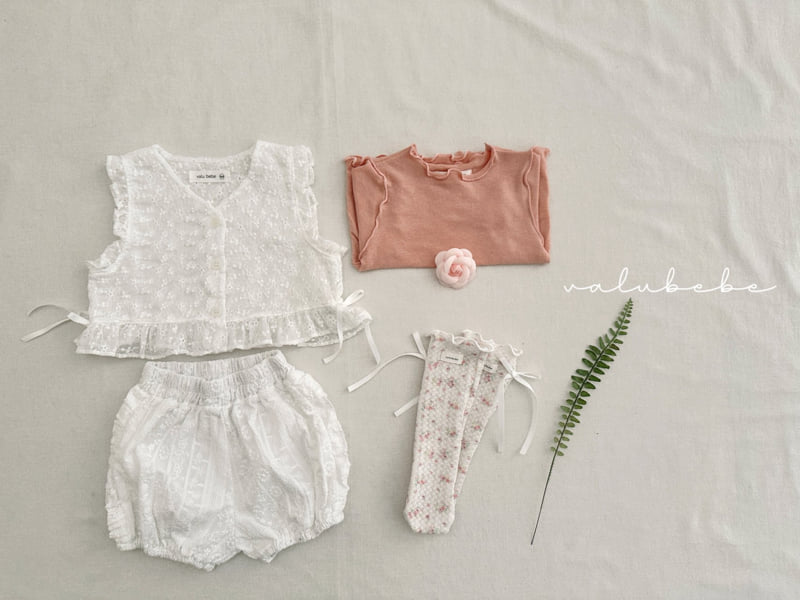 Valu Bebe - Korean Baby Fashion - #babywear - Mali Flower Socks - 6