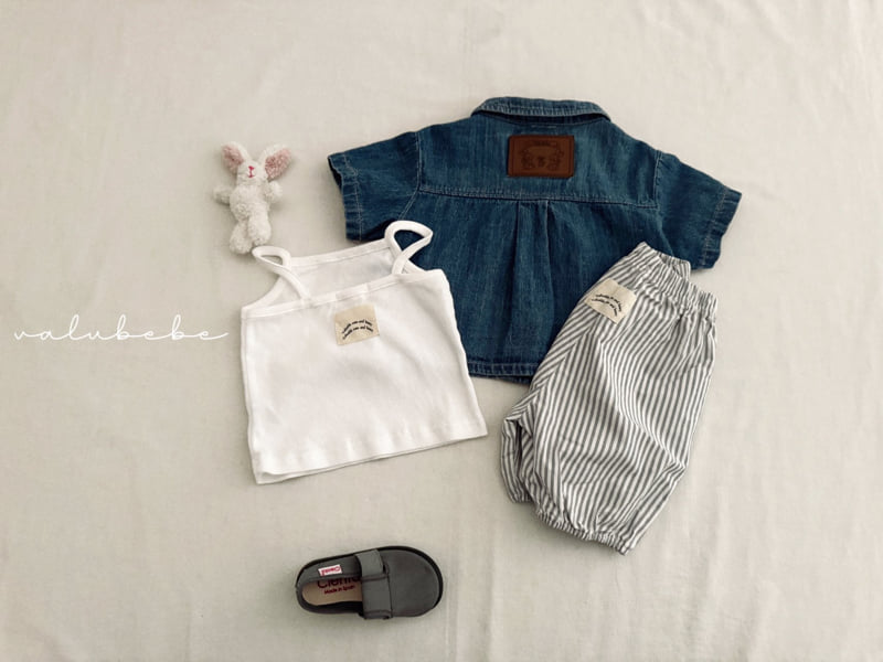 Valu Bebe - Korean Baby Fashion - #babywear - Kids Striped Banding Pants - 11