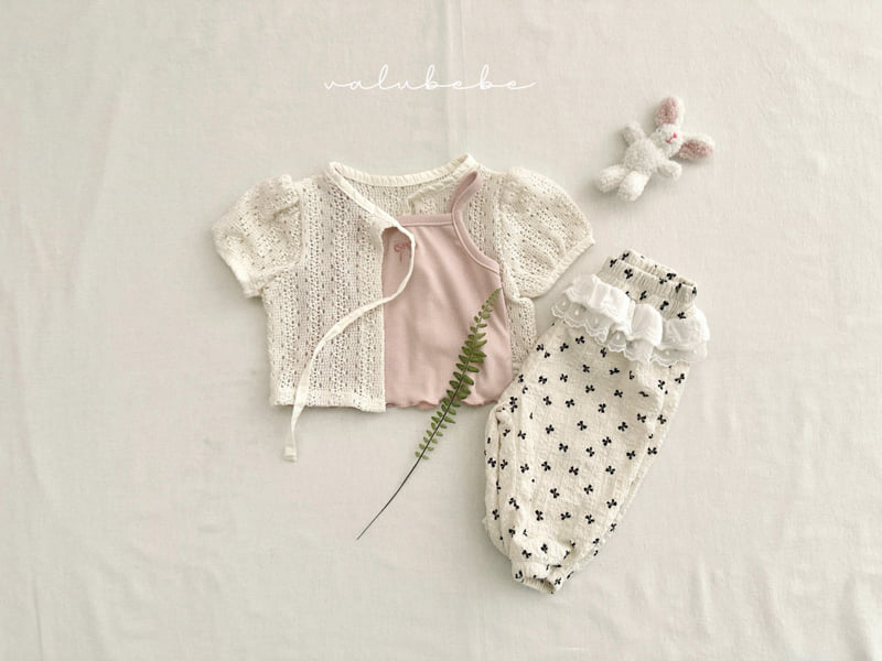 Valu Bebe - Korean Baby Fashion - #babywear - Bebe Ribbon Top Tee - 6