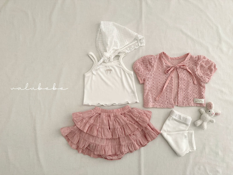 Valu Bebe - Korean Baby Fashion - #babywear - Kids Ribbon Top Tee - 5
