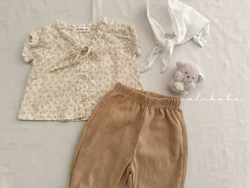 Valu Bebe - Korean Baby Fashion - #babywear - Kids Flora Open Blouse - 11