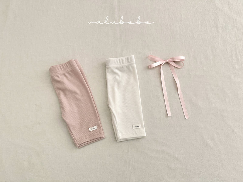 Valu Bebe - Korean Baby Fashion - #babywear - Kids Summer Rib Leggings 2