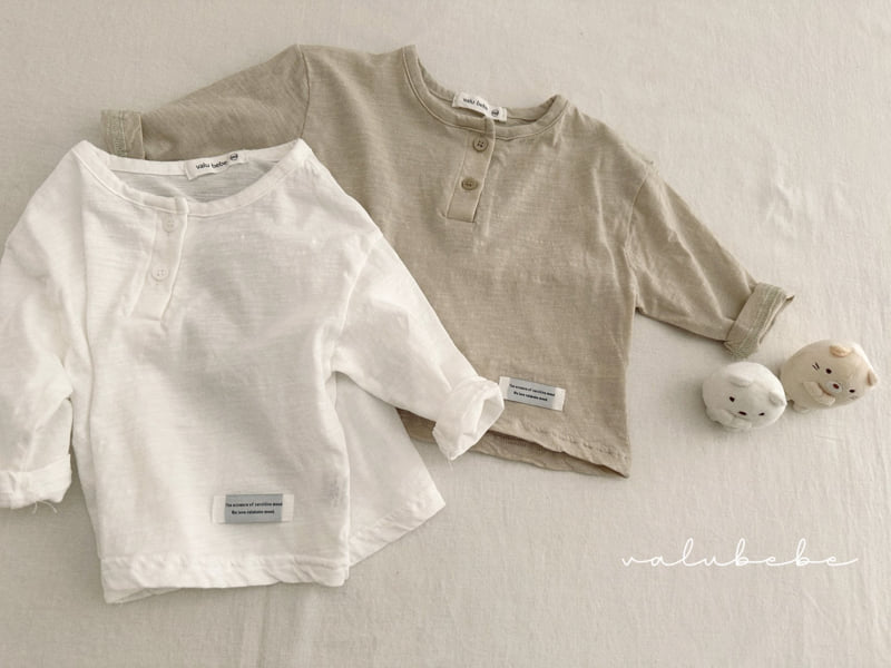 Valu Bebe - Korean Baby Fashion - #babywear - Bebe Summer Long-sleeved Tee - 11