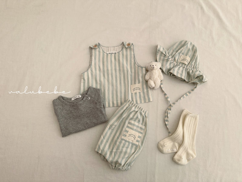 Valu Bebe - Korean Baby Fashion - #babywear - Fresh Stripe Bucket Hat - 6