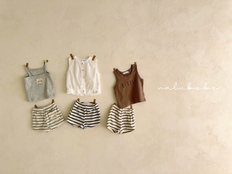 Valu Bebe - Korean Baby Fashion - #babywear - Kids Rib Top Tee 2 - 7