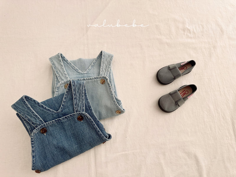 Valu Bebe - Korean Baby Fashion - #babywear - Denim Overalls Pants - 11