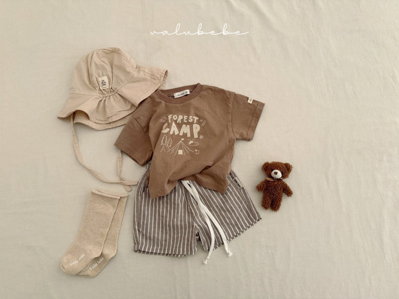 Valu Bebe - Korean Baby Fashion - #babywear - Bebe CAMP Printing Tee - 11