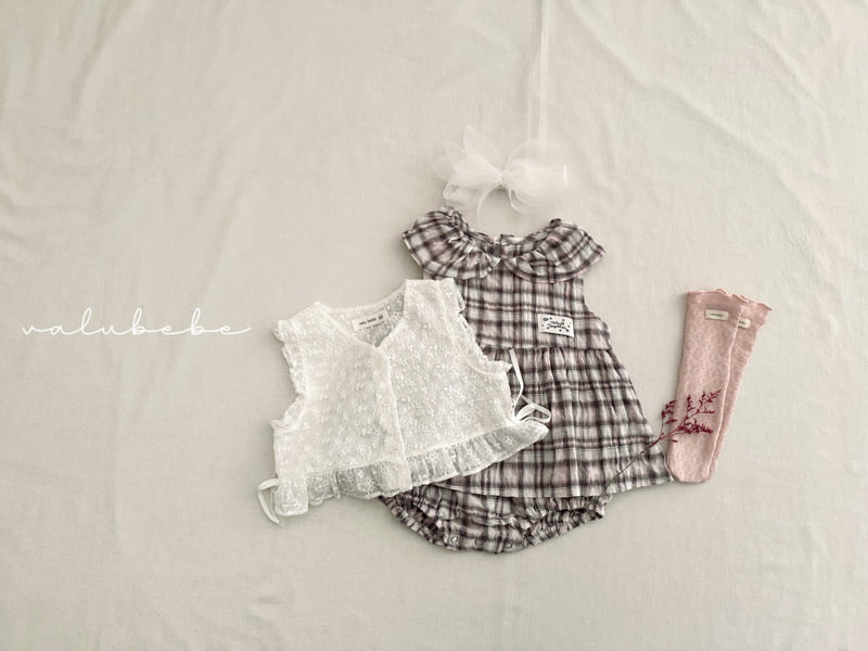 Valu Bebe - Korean Baby Fashion - #babywear - Bebe Lace Vest - 6