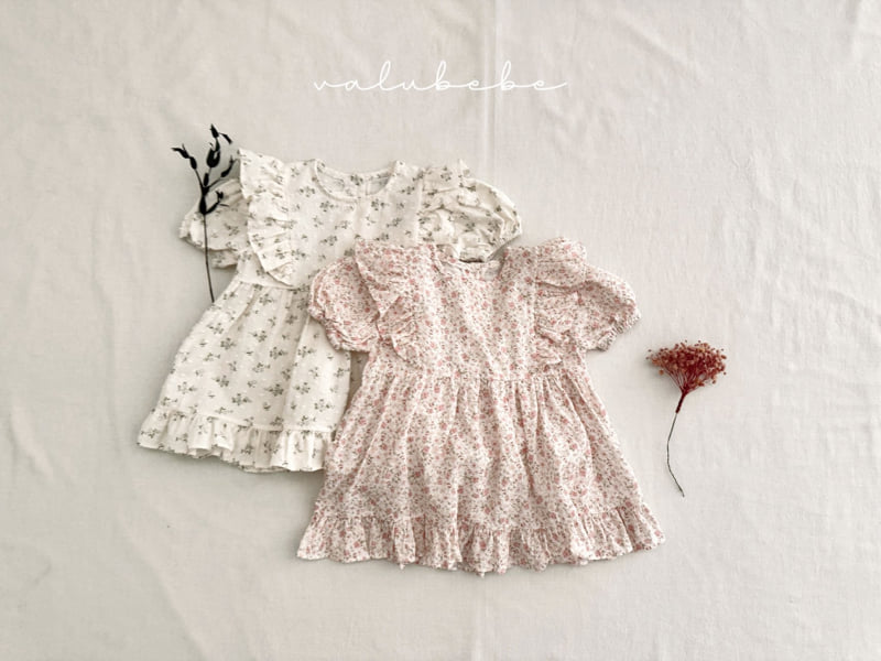 Valu Bebe - Korean Baby Fashion - #babywear - Kids Ludia Puff One-piece - 7
