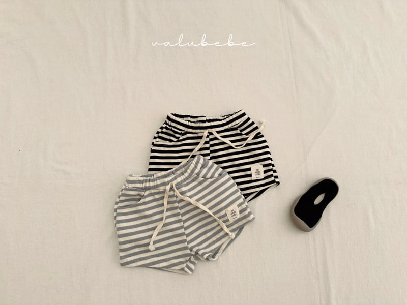 Valu Bebe - Korean Baby Fashion - #onlinebabyboutique - Kids Stripe Pocket Pants
