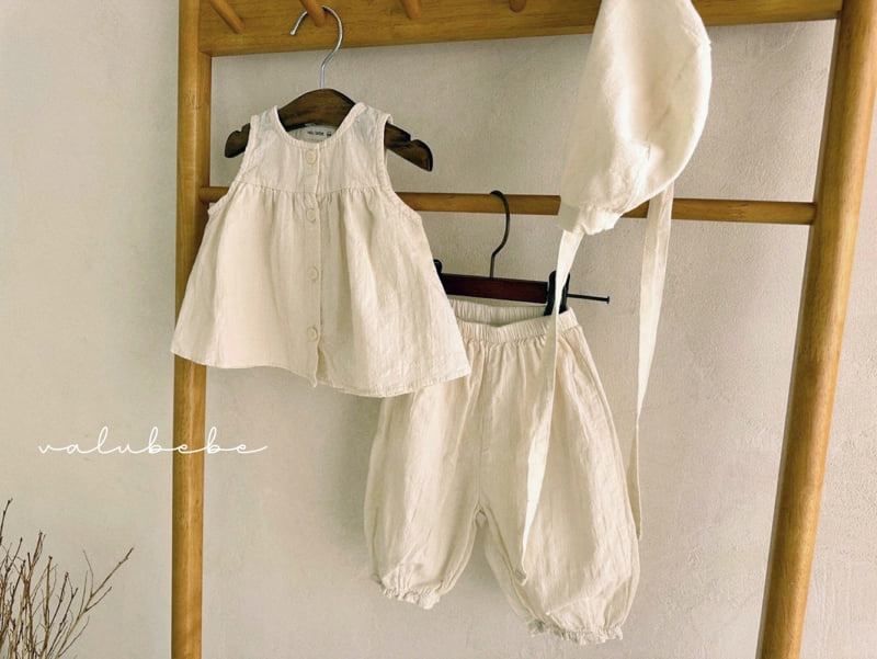 Valu Bebe - Korean Baby Fashion - #onlinebabyboutique - Natural Cotton Pants - 10