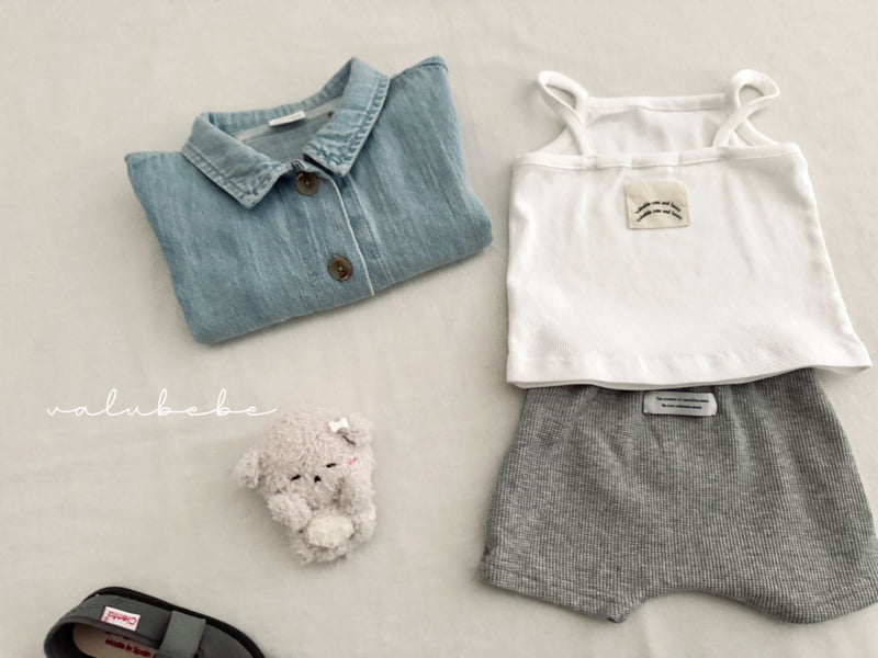 Valu Bebe - Korean Baby Fashion - #onlinebabyboutique - Bebe Rib Top Tee 2 - 9