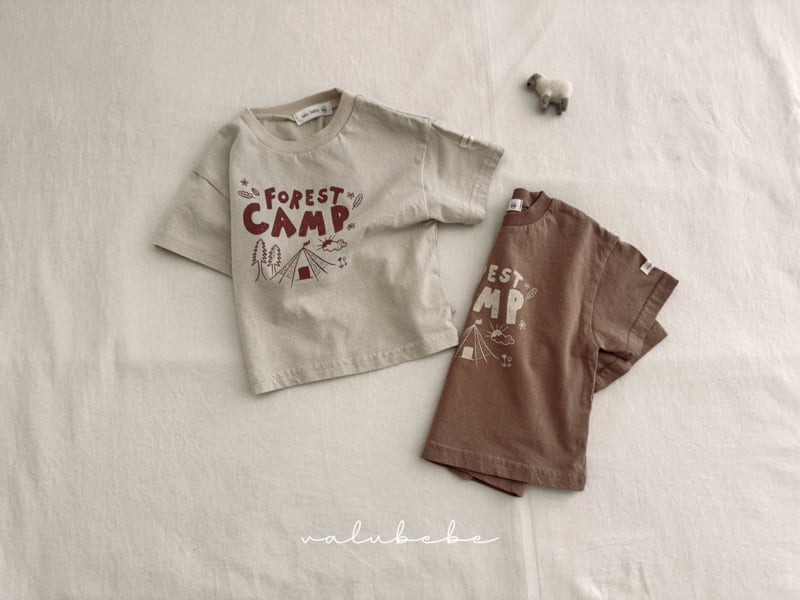 Valu Bebe - Korean Baby Fashion - #onlinebabyboutique - Bebe CAMP Printing Tee - 12