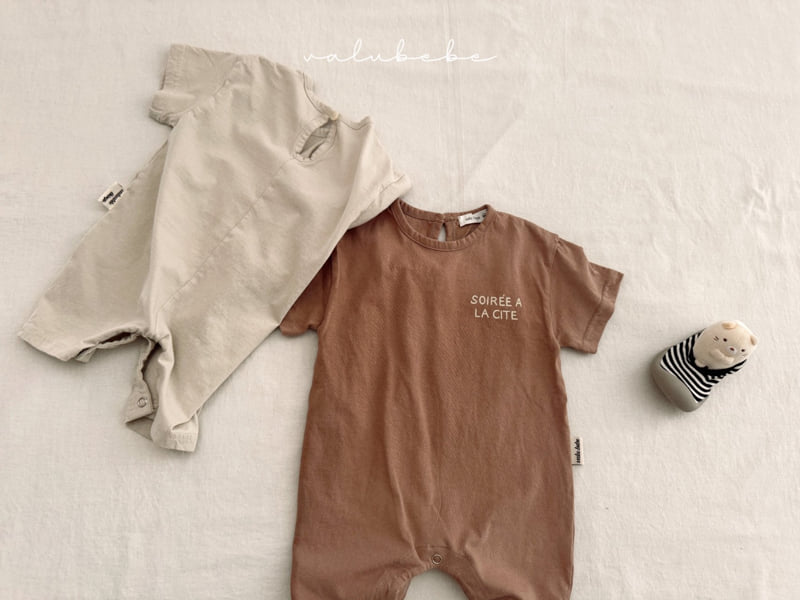 Valu Bebe - Korean Baby Fashion - #onlinebabyboutique - Dobby Loose Suit - 10