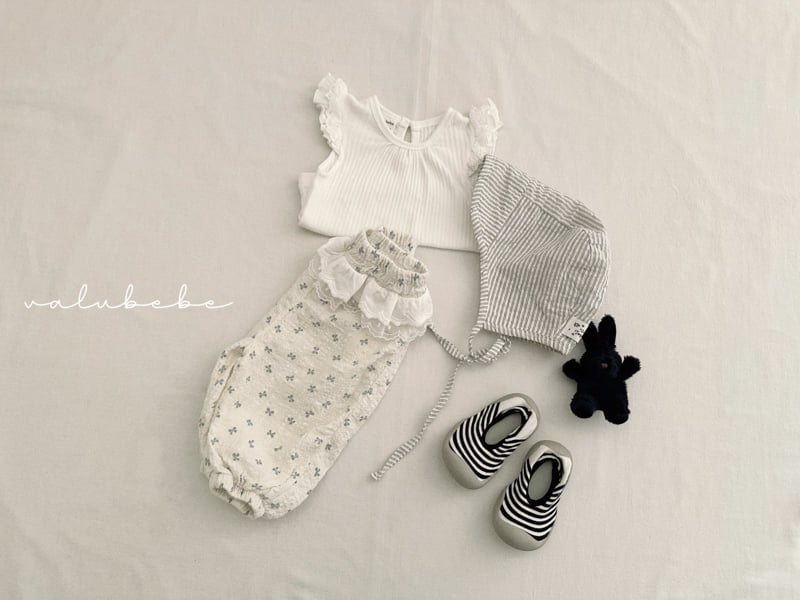Valu Bebe - Korean Baby Fashion - #onlinebabyboutique - Bebe Baby Ribbon Lace Pants - 8