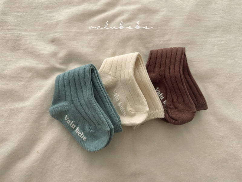 Valu Bebe - Korean Baby Fashion - #onlinebabyshop - Daily Gold Socks - 12