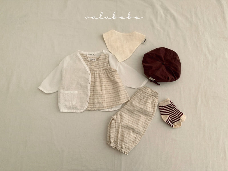 Valu Bebe - Korean Baby Fashion - #onlinebabyshop - Petite Triangle Bib - 5