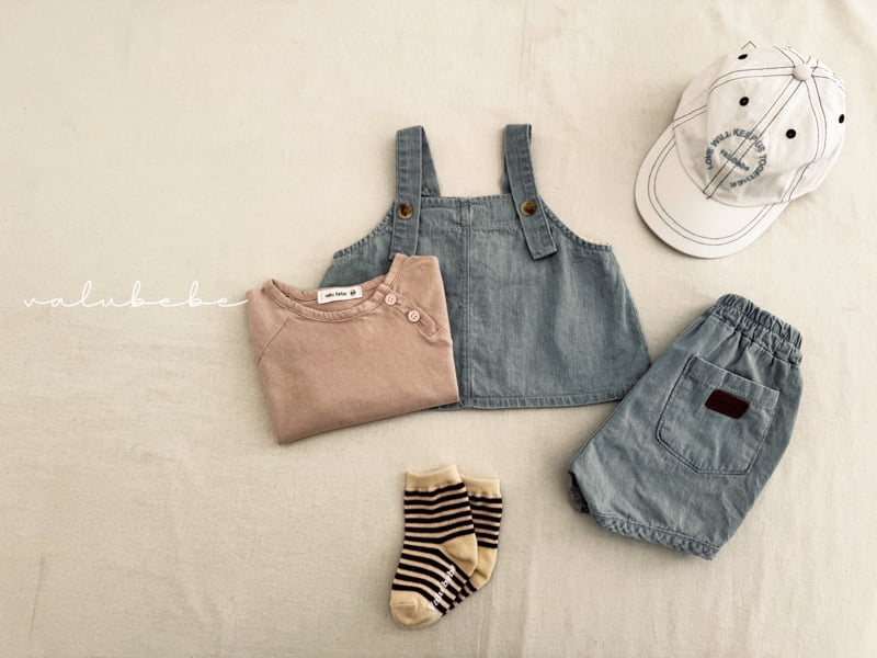 Valu Bebe - Korean Baby Fashion - #onlinebabyshop - Denim Vest 2 - 7