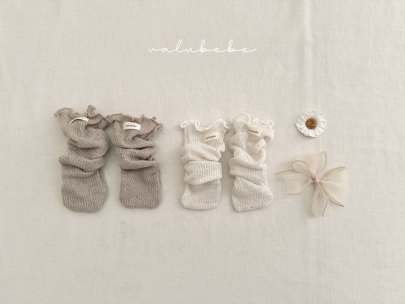 Valu Bebe - Korean Baby Fashion - #onlinebabyshop - High Knit Socks - 12