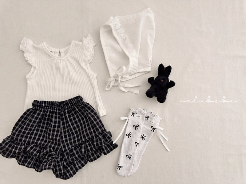 Valu Bebe - Korean Baby Fashion - #onlinebabyshop - Lace Bonnet Hat - 10