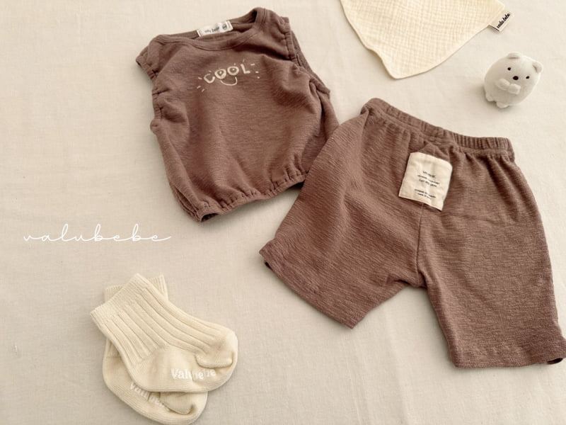 Valu Bebe - Korean Baby Fashion - #onlinebabyshop - Bebe COOL Sleeveless Tee - 11