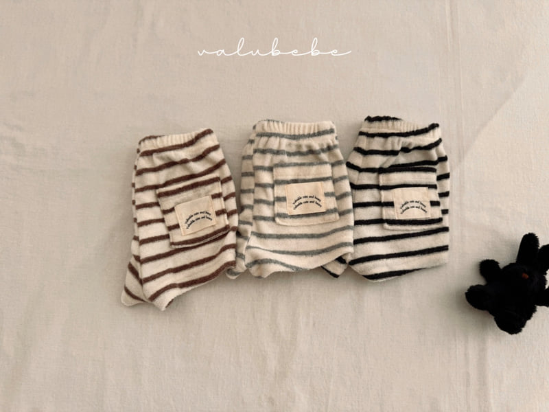 Valu Bebe - Korean Baby Fashion - #onlinebabyshop - Kids Lego Stripe Pants 2 - 8