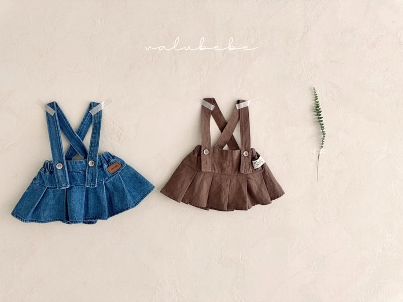 Valu Bebe - Korean Baby Fashion - #onlinebabyshop - Kids Pleated Skirt