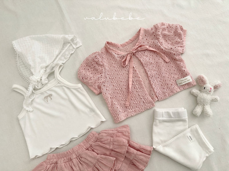 Valu Bebe - Korean Baby Fashion - #smilingbaby - Bebe Ribbon Top Tee - 9