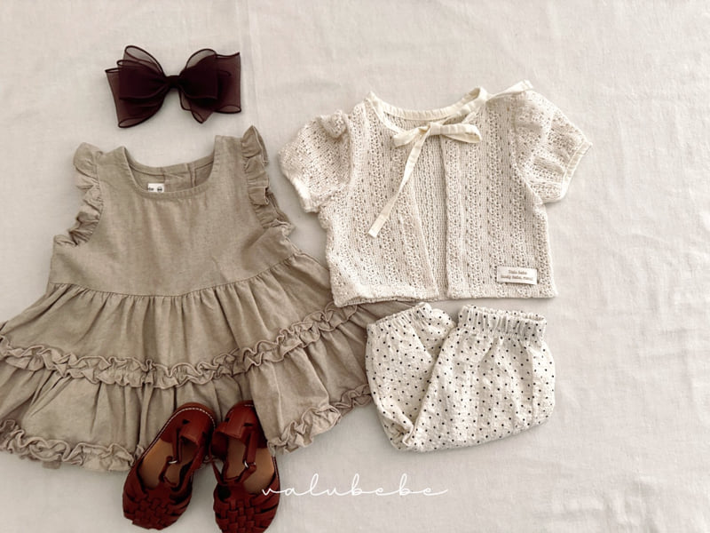 Valu Bebe - Korean Baby Fashion - #smilingbaby - Kids Emma Frill One-piece - 11