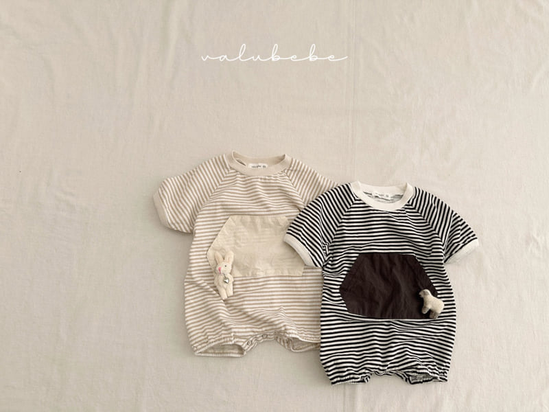 Valu Bebe - Korean Baby Fashion - #smilingbaby - Kangaroo Pocket Suit
