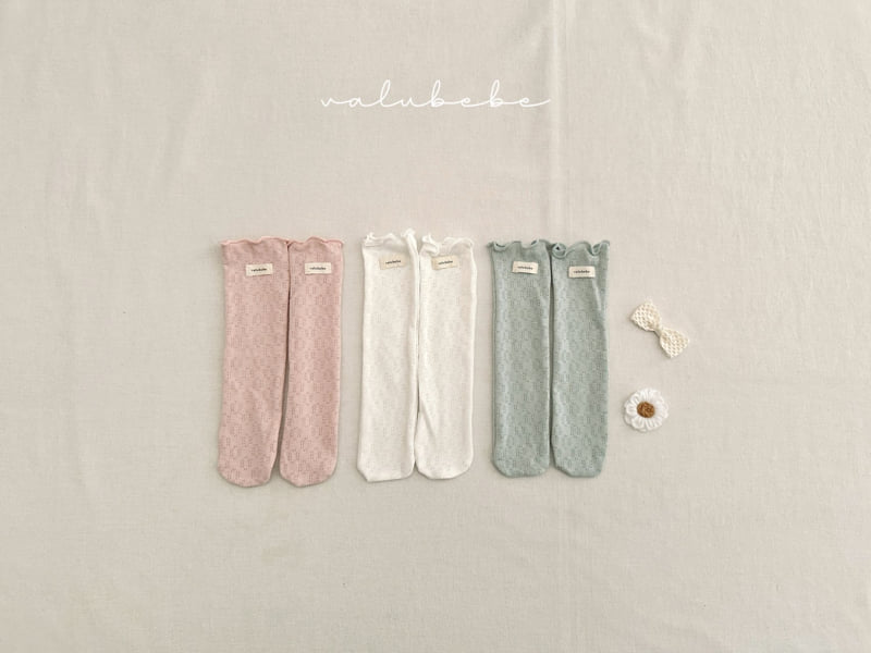 Valu Bebe - Korean Baby Fashion - #smilingbaby - Eyelet Socks - 9