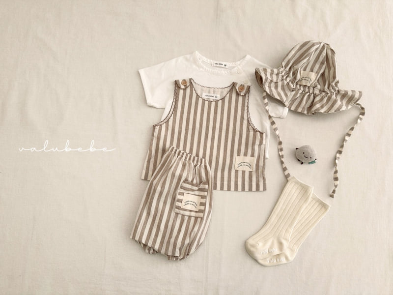 Valu Bebe - Korean Baby Fashion - #smilingbaby - Kids Basic Side Short Tee 2 - 7