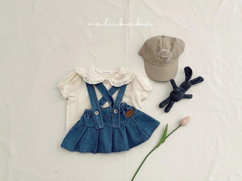 Valu Bebe - Korean Baby Fashion - #smilingbaby - Bebe Holin Embroidery Blouse