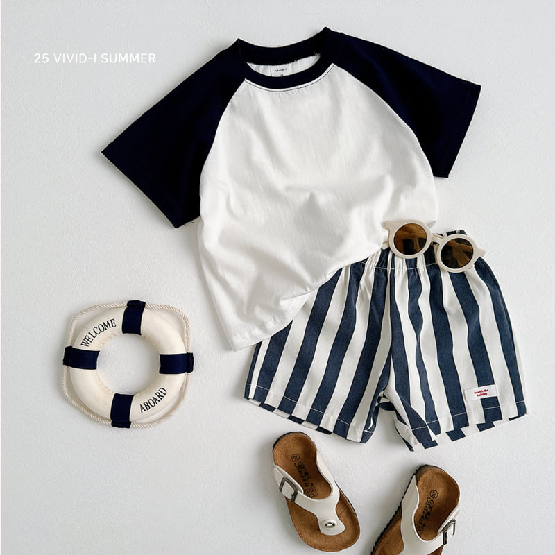 Vivid I - Korean Children Fashion - #Kfashion4kids - Label Point Pants - 8