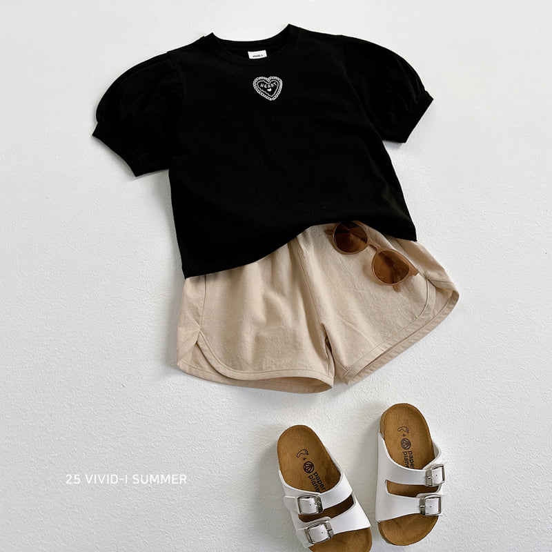 Vivid I - Korean Children Fashion - #Kfashion4kids - Cotton Ringer Shorts - 9