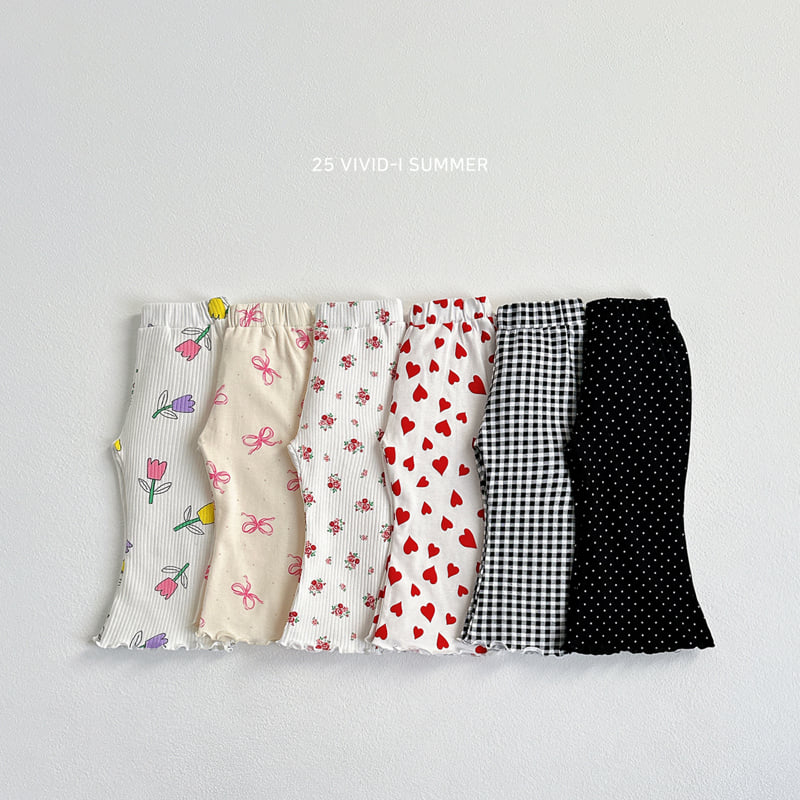 Vivid I - Korean Children Fashion - #Kfashion4kids - Pattern Wave Pants