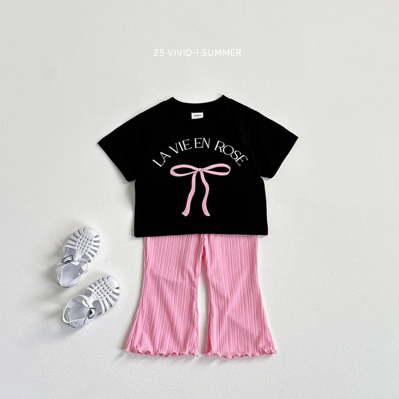Vivid I - Korean Children Fashion - #Kfashion4kids - Pleats Wave Pants - 8
