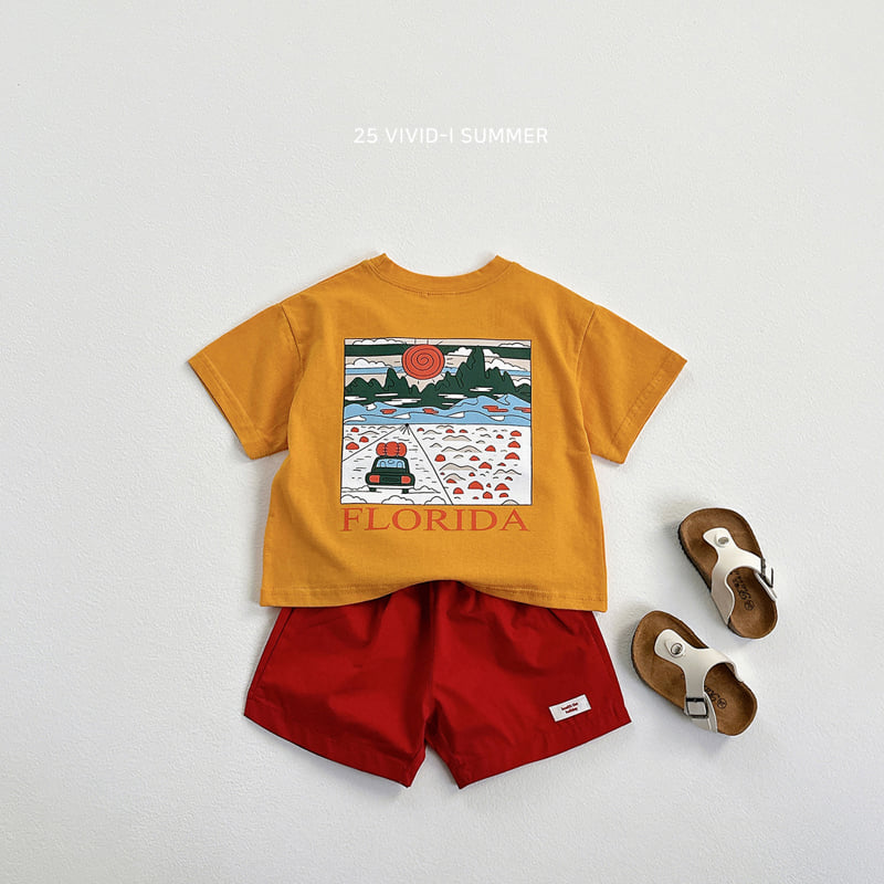 Vivid I - Korean Children Fashion - #Kfashion4kids - Florida Short Sleeve Tee - 9