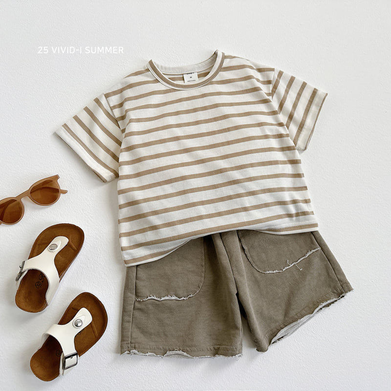 Vivid I - Korean Children Fashion - #Kfashion4kids - Pigment Shorts - 7