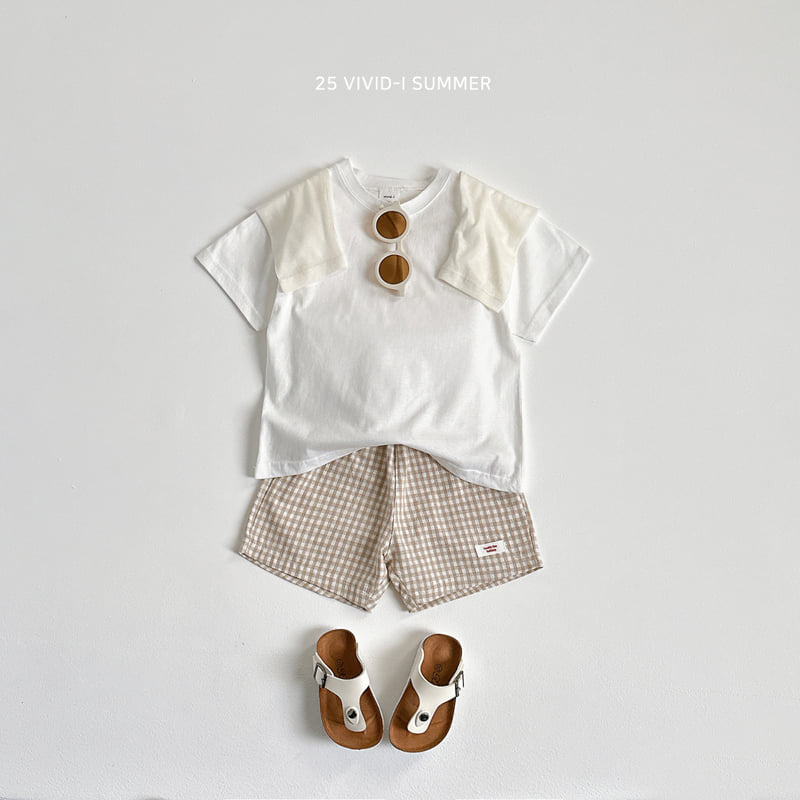 Vivid I - Korean Children Fashion - #Kfashion4kids - Oversized Long Short Sleeve Tee - 12