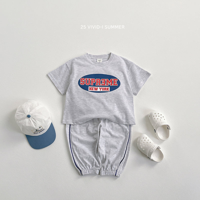 Vivid I - Korean Children Fashion - #kidzfashiontrend - Striped Jogger Pants - 4