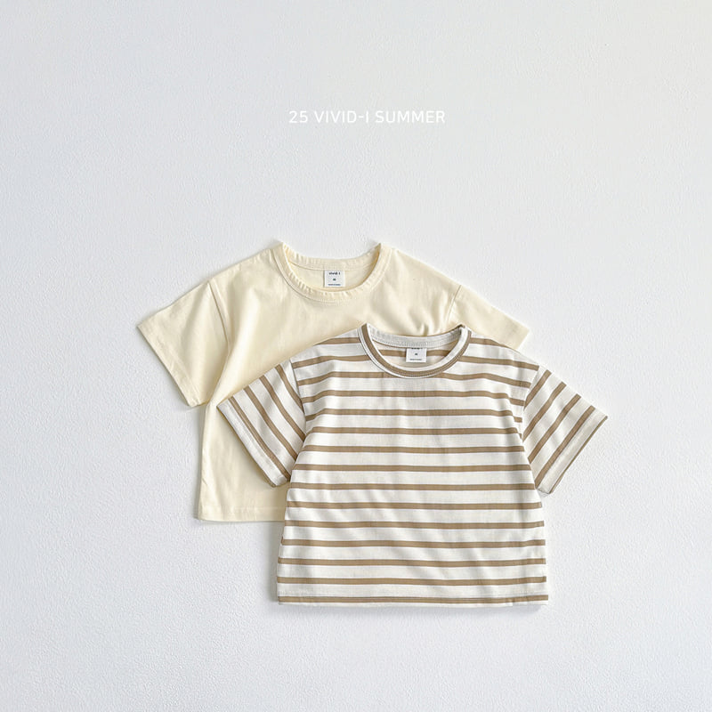 Vivid I - Korean Children Fashion - #childofig - One Plus One Short Sleeve Tee - 6