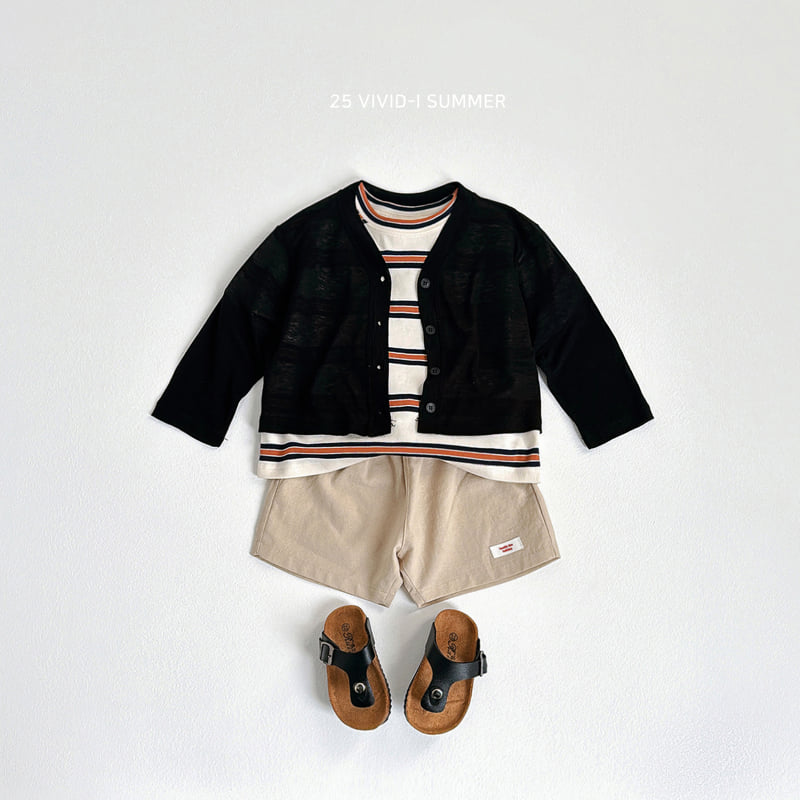 Vivid I - Korean Children Fashion - #childofig - Multi Stripe Tee - 11