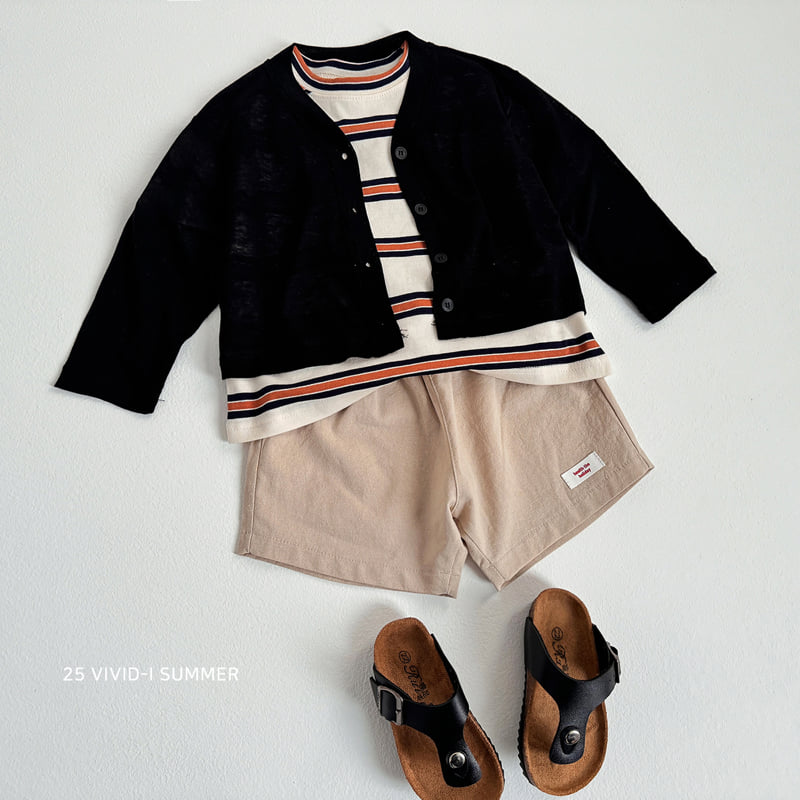 Vivid I - Korean Children Fashion - #childofig - Multi Stripe Tee - 12