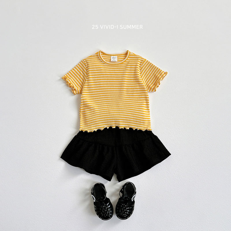 Vivid I - Korean Children Fashion - #childofig - Stripe Wave Set - 7