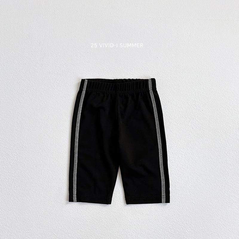 Vivid I - Korean Children Fashion - #childofig - Half Leggings - 5