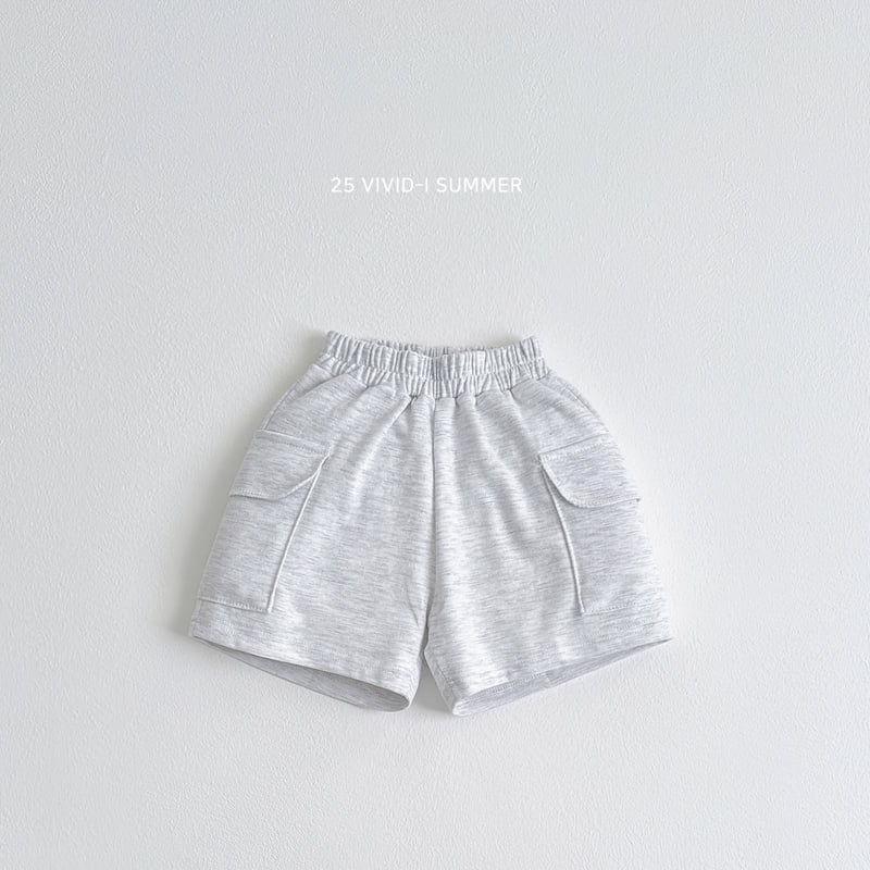 Vivid I - Korean Children Fashion - #childofig - Cargo Half Pants - 3