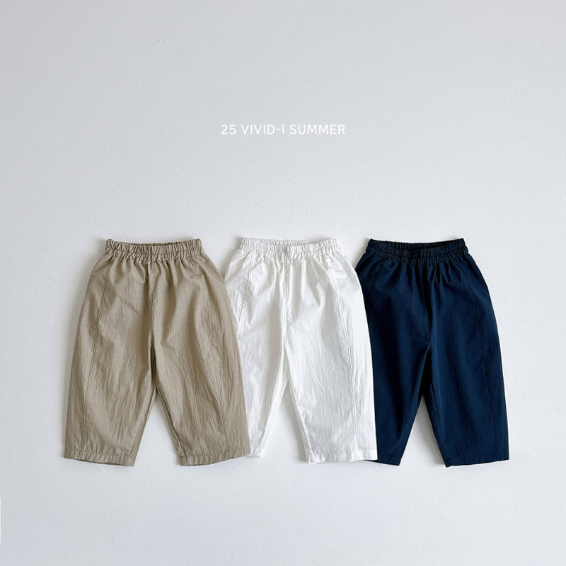 Vivid I - Korean Children Fashion - #childofig - Cooling Cotton Pants