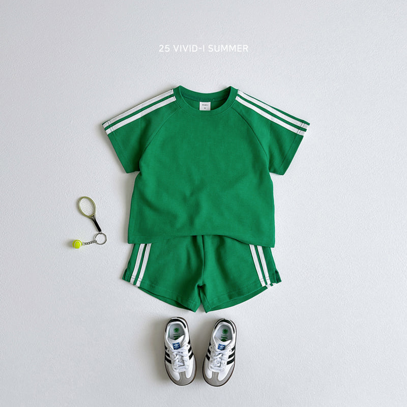 Vivid I - Korean Children Fashion - #childofig - Pique Line Pants - 12